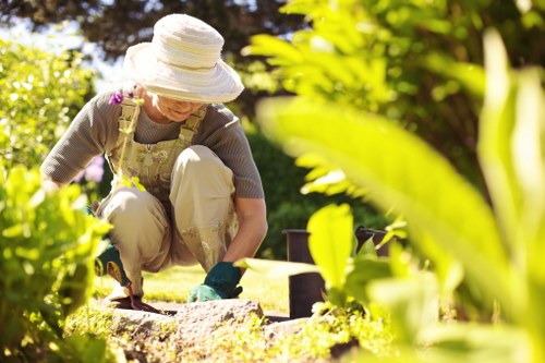 Low-carbon van used for sustainable garden waste collection