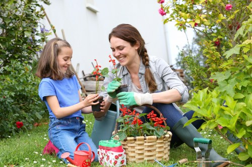 Gardeners Woodford Green team caring for a local garden landscape
