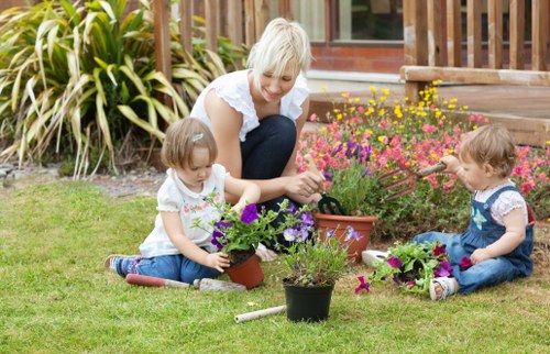 Cubic-yard rate example for a larger garden clearance